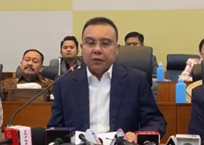 Ketua DPR RI, Sufmi Dasco Ahmad, mengklarifikasi bahwa pembahasan hanya mencakup tiga pasal utama, yaitu Pasal 3, Pasal 53, dan Pasal 47. (tangkap layar)